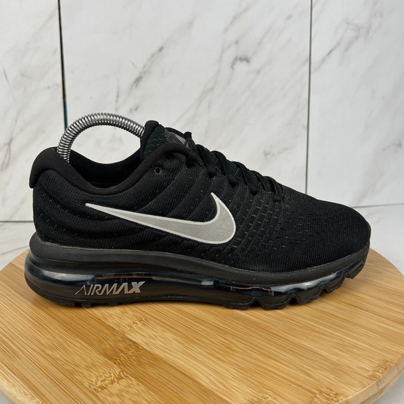 Nike Shoes - Nike Air Max 2017 Womens Size 8 Triple Black Running Gym Shoes 849560-001